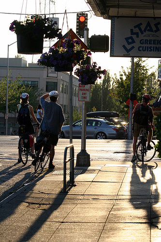 Chernivtsi Main Street intersection at 133